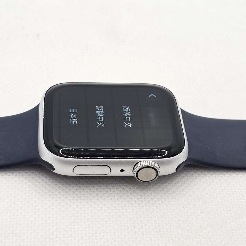 Apple Watch Series 4 44mm GPS Only Silver (3 Month Warranty) - With Blue Straps