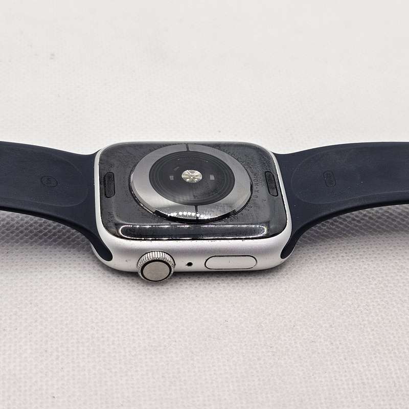 Apple Watch Series 4 44mm GPS Only Silver (3 Month Warranty) - With Blue Straps