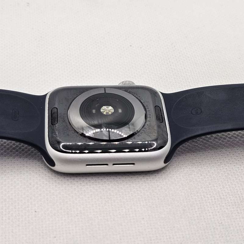 Apple Watch Series 4 44mm GPS Only Silver (3 Month Warranty) - With Blue Straps