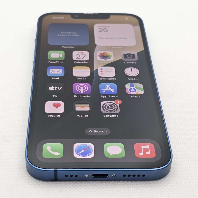 iPhone 13 256GB Blue (6 Month Warranty) + Screen Protector Bundle Value: R200