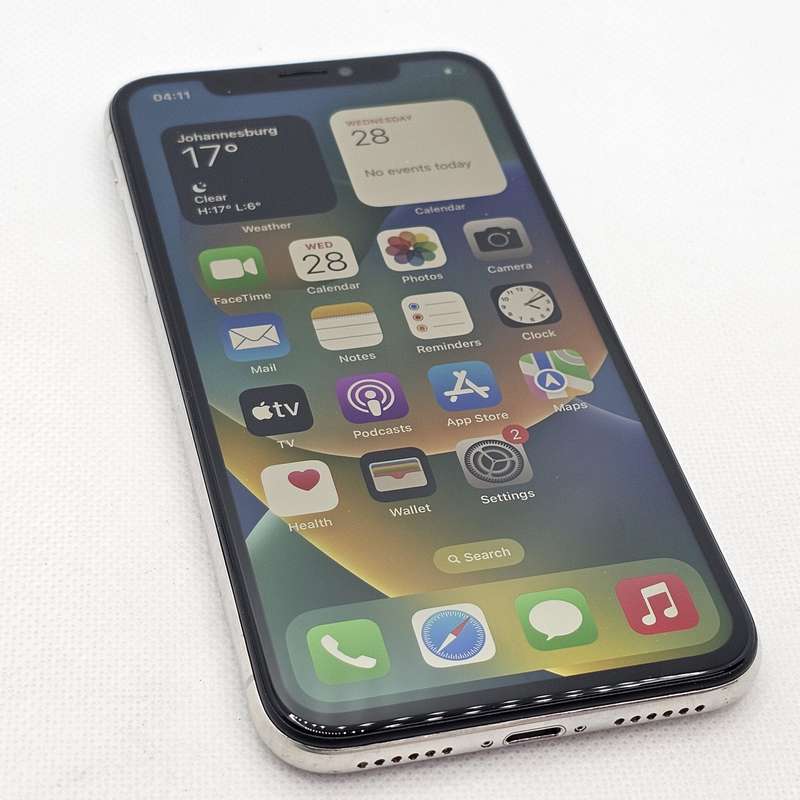 iPhone X 64GB No Face ID Silver (3 Month Warranty)