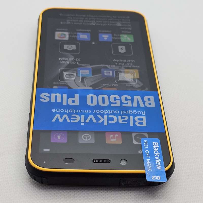 Blackview BV5500 Plus 32GB Dual Sim Yellow - Unboxed