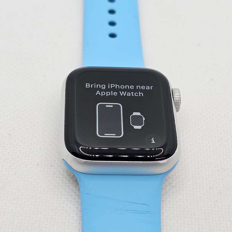 Apple Watch Series 4 40mm GPS Only Space Gray (3 Month Warranty) - With Blue Straps