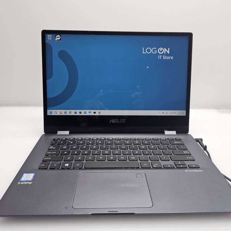 Asus Vivobook Flip 14 8th Gen Core i5 1.60GHz 8GB RAM 500GB SSD Cracked Screen Grey