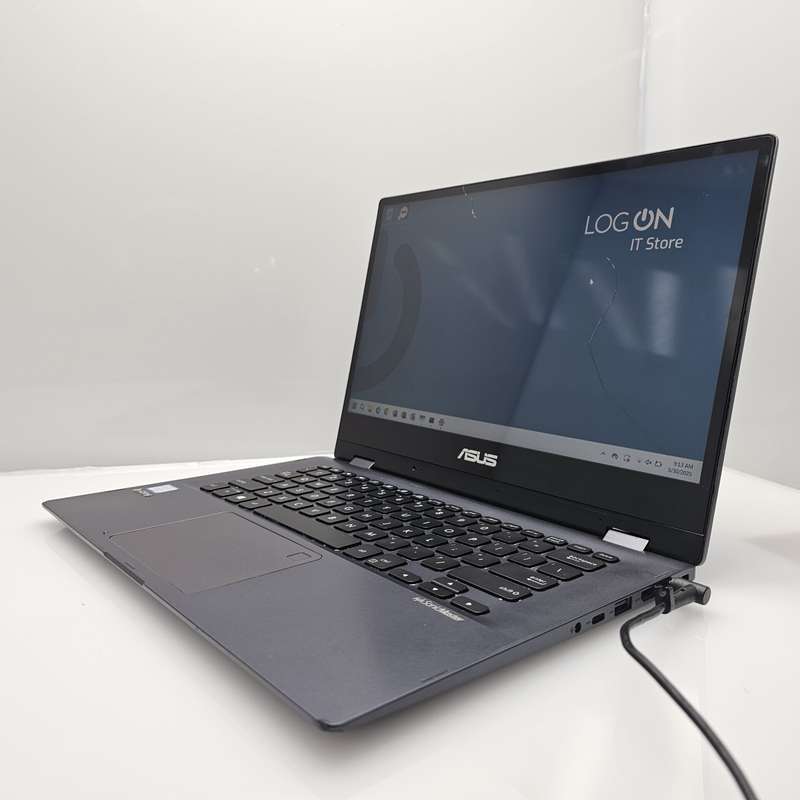 Asus Vivobook Flip 14 8th Gen Core i5 1.60GHz 8GB RAM 500GB SSD Cracked Screen Grey