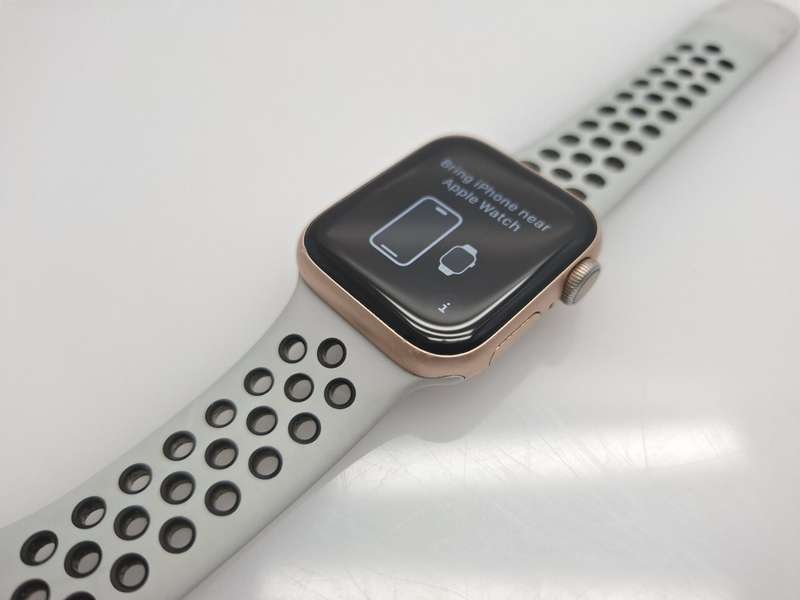 Apple Watch Series 4 40mm GPS Only Rose Gold (3 Month Warranty) - With White Nike Straps