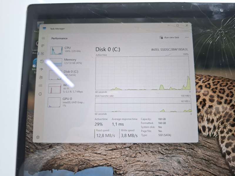 HP Pavilion x360 Convertible 14-cd0002ni "Core i5" 2.5GHz 8GB RAM 512GB SSD | Cracked Screen + No...
