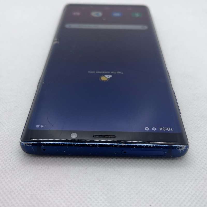 Samsung Galaxy Note 9 128GB Cracked Screen| LCD Line Black
