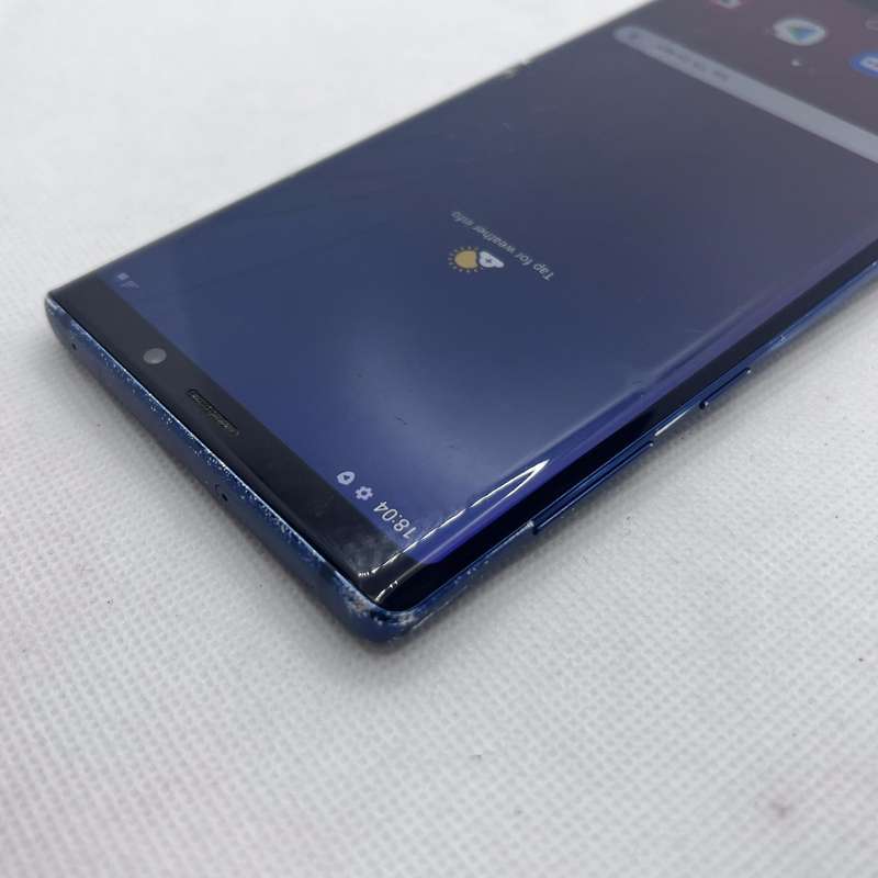 Samsung Galaxy Note 9 128GB Cracked Screen| LCD Line Black