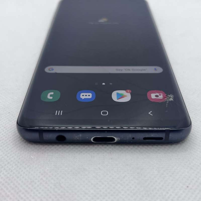 Samsung Galaxy S9 Plus 128GB LCD Burn| Cracked Screen Grey