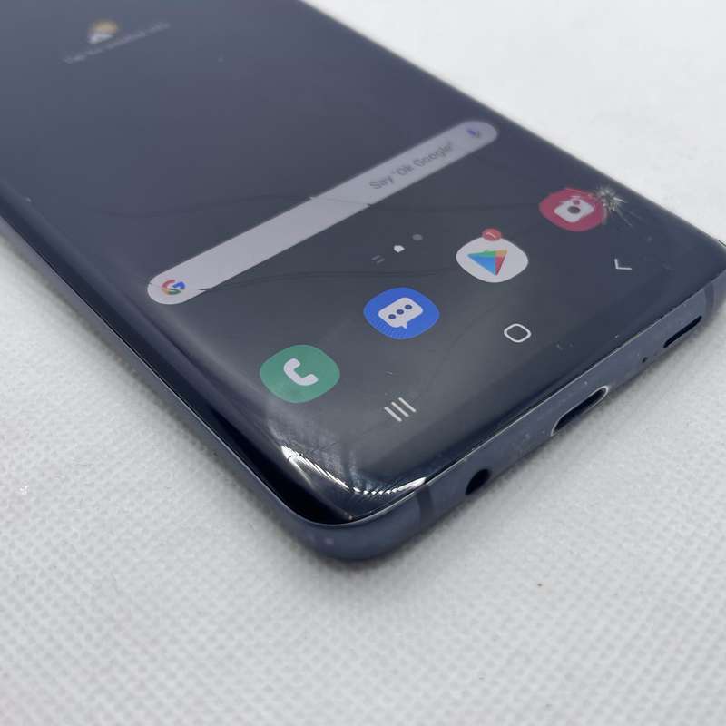 Samsung Galaxy S9 Plus 128GB LCD Burn| Cracked Screen Grey