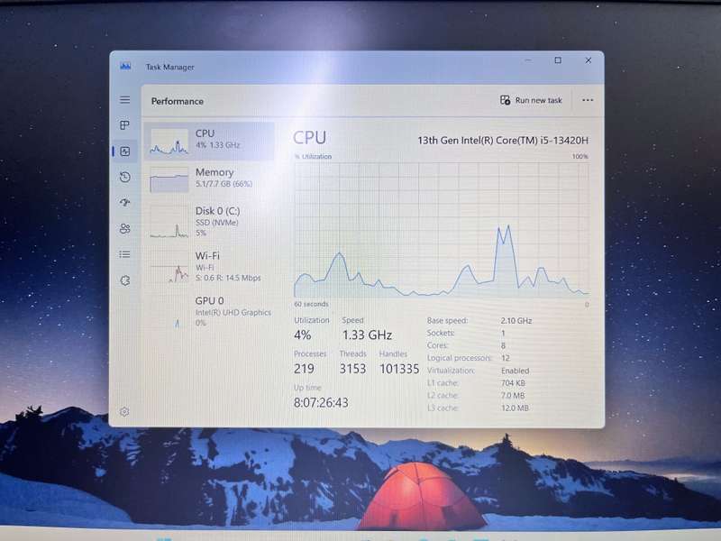 Lenovo V15 G4 IRU "Core i5" 8GB RAM 512GB SSD Black (3 Month Warranty) - Mint Condition