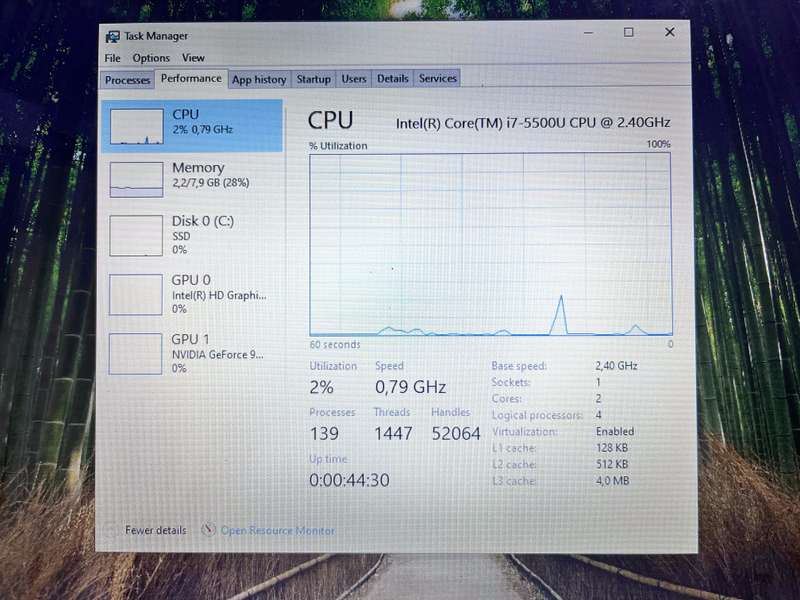 Dell Inspiron 15 "Core i7" 8GB DDR2 RAM 512GB SSD Black