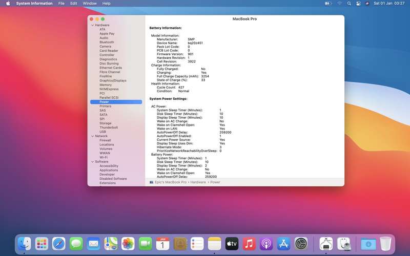 Macbook Pro 13-inch Core i5" (2017) 8GB RAM 512GB SSD Space Grey (6 Month Warranty)