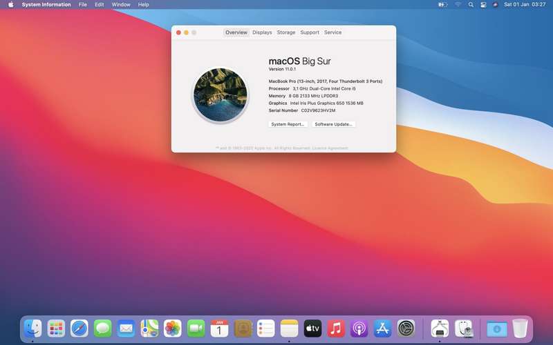 Macbook Pro 13-inch Core i5" (2017) 8GB RAM 512GB SSD Space Grey (6 Month Warranty)