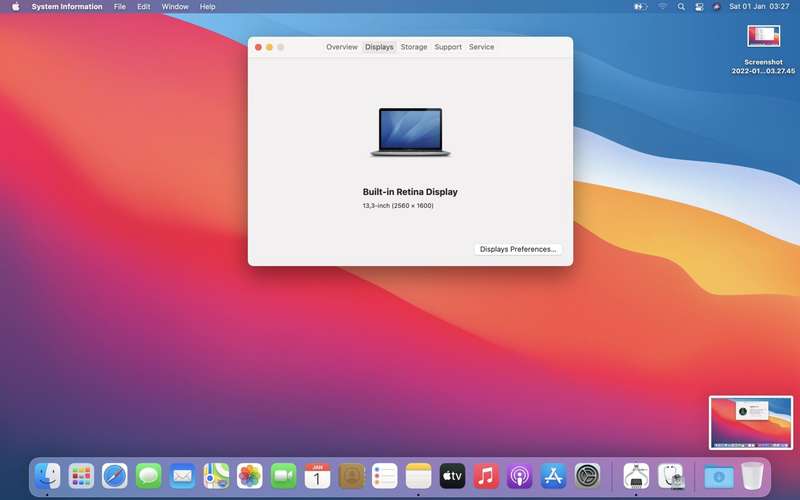 Macbook Pro 13-inch Core i5" (2017) 8GB RAM 512GB SSD Space Grey (6 Month Warranty)