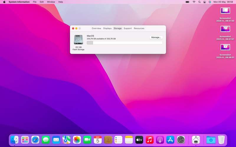 MacBook Air "Core i5" 13-Inch 8GB RAM 256SSD Silver ( Early 2015)