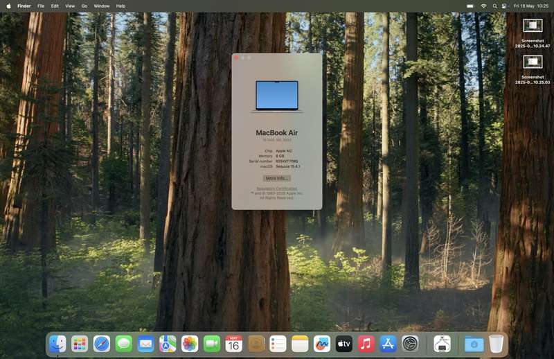 MacBook Air "M2" 8CPU/10GPU 15-Inch 8GB RAM 512GB SSD Silver (12 Month Warranty)
