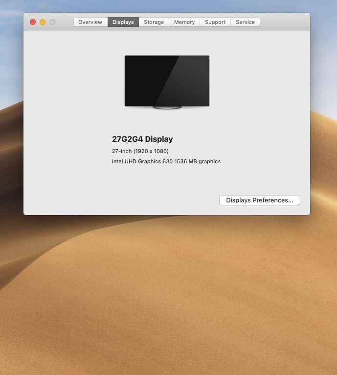 Mac Mini "Core i5" (Late 2018) 8GB RAM 256GB SSD Silver