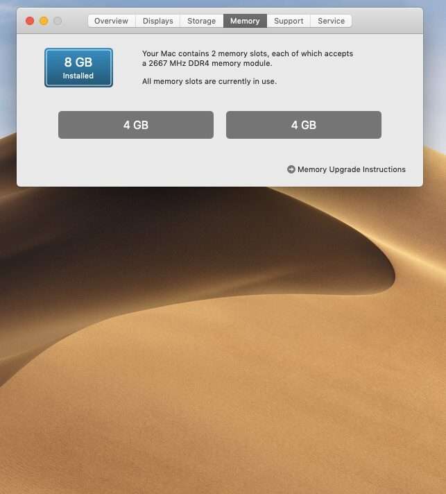 Mac Mini "Core i5" (Late 2018) 8GB RAM 256GB SSD Silver