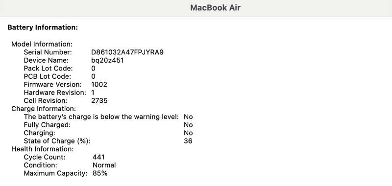 MacBook Air 13-Inch "M1" 8CPU/7GPU (2020) 8GB RAM 256GB SSD Silver (12 Month Warranty)