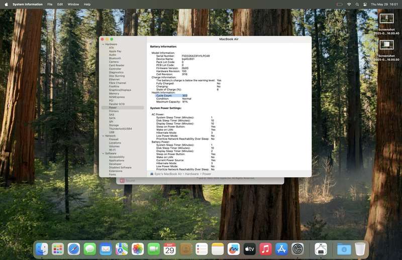 MacBook Air "M2" 15-Inch 8CPU/10GPU 8GB RAM 512GB SSD Silver (12 Month Warranty)