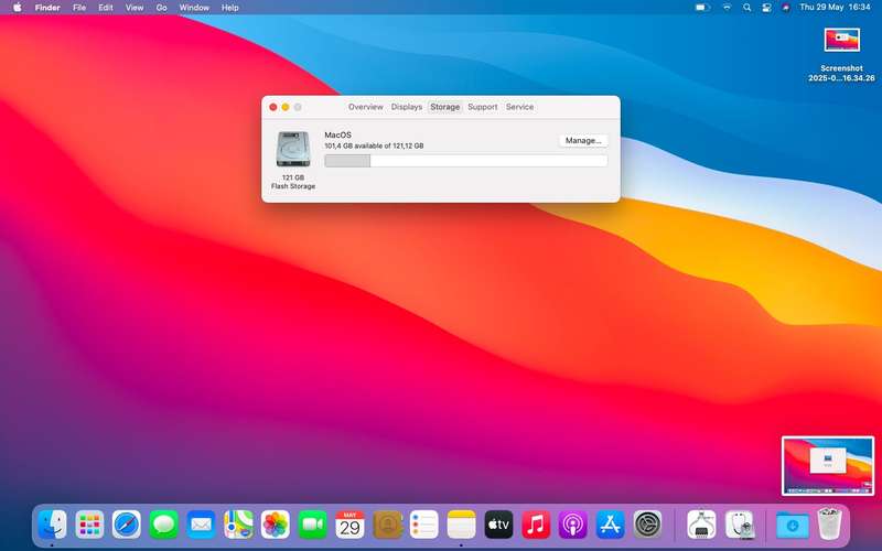 MacBook Air "Core i5" 13-Inch 4GB RAM 128GB SSD (2017) Silver (3 Month Warranty)
