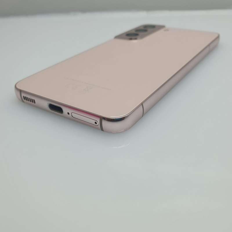 Samsung Galaxy S22 256GB Dual Sim Pink Gold (3 Month Warranty) + Cover Bundle Value: R200