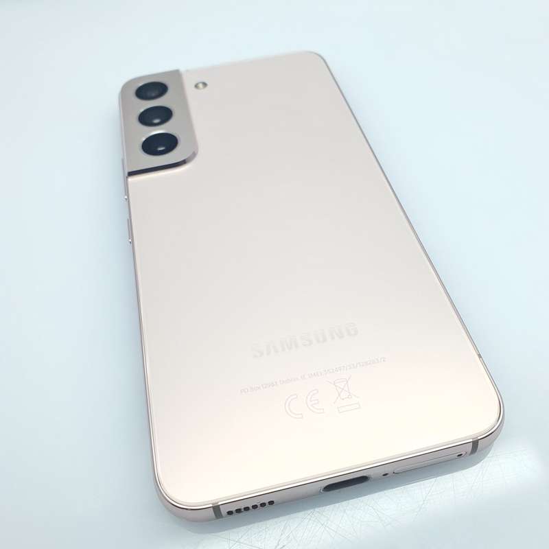 Samsung Galaxy S22 256GB Dual Sim Pink Gold (3 Month Warranty) + Cover Bundle Value: R200
