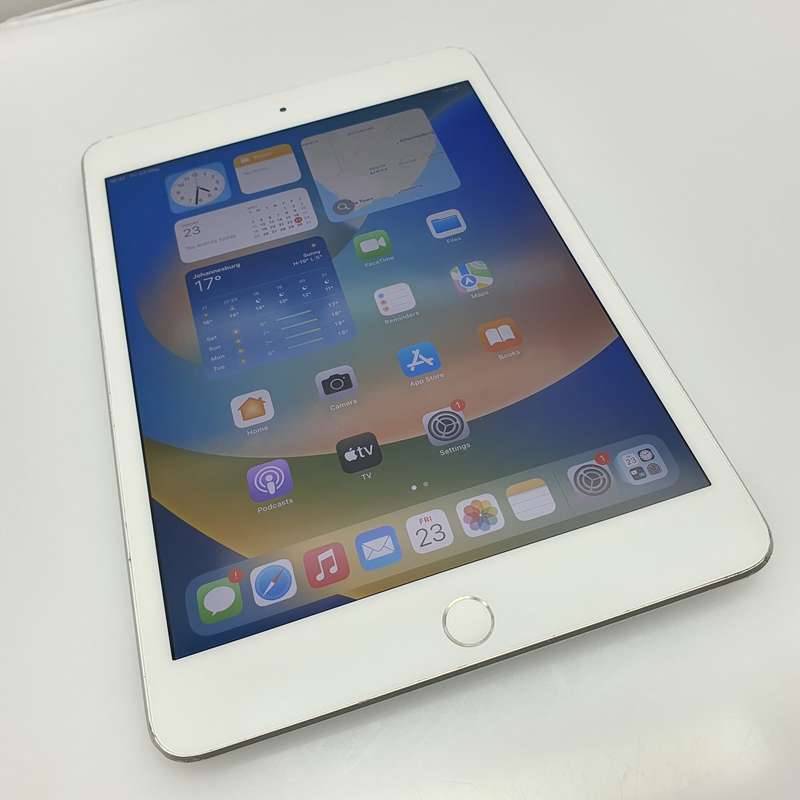iPad Mini 5th Gen (WiFi and Cellular) 256GB No Touch ID Silver