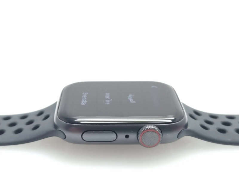 Apple Watch Series 5 44mm GPS Only Space Grey (3 Month Warranty) - With Cream Straps