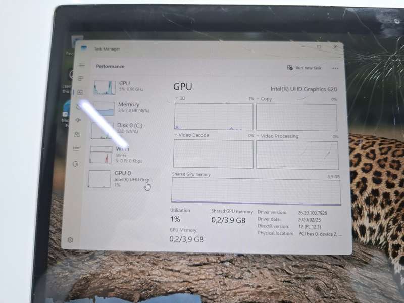 HP Pavilion x360 Convertible 14-cd0002ni "Core i5" 2.5GHz 8GB RAM 512GB SSD | Cracked Screen + No...