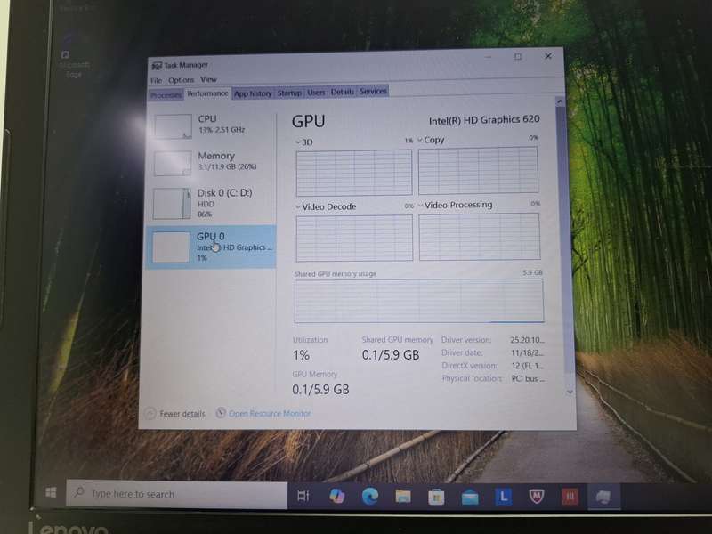 Lenovo 15-Inch V310-15IKB "Core i5" 8GB RAM 512GB SSD Black (6 Month Warranty)