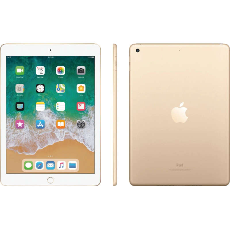 iPad 9.7 5th Gen (Wi-Fi Only) 128GB Gold (3 Month Warranty)