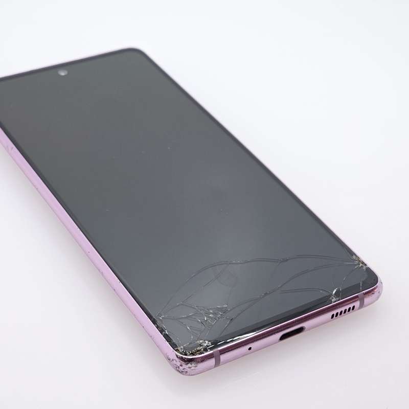 Samsung Galaxy S20 FE 128GB Dual Sim Cracked Screen Cloud Lavendar