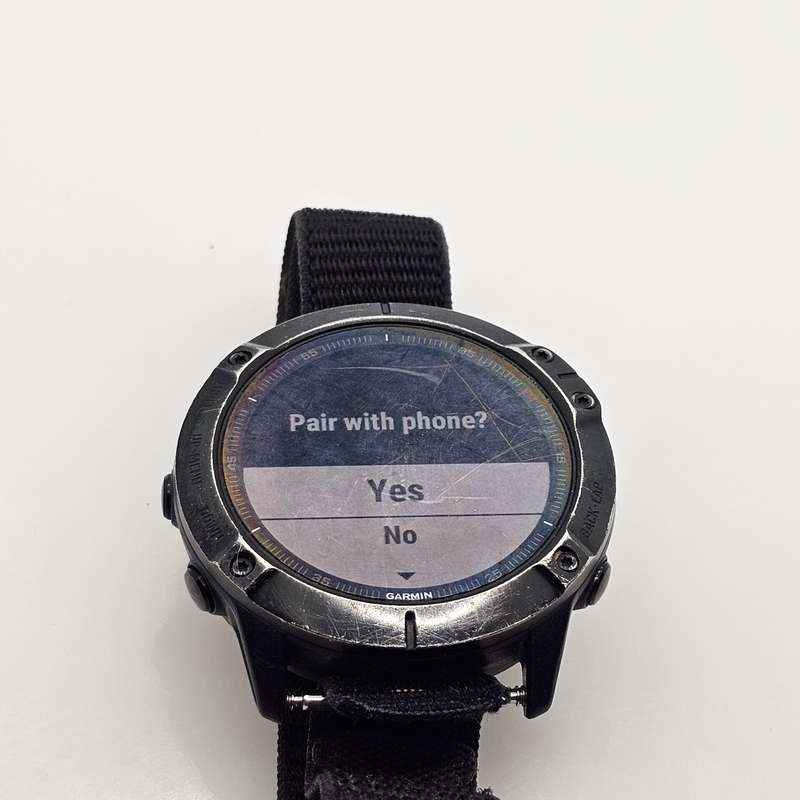 Garmin Fenix 6X Pro Black (3 Month Warranty) - With Nylon Straps