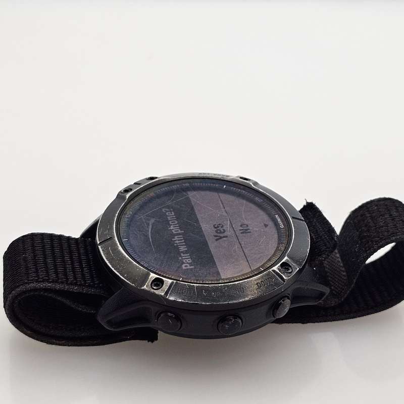Garmin Fenix 6X Pro Black (3 Month Warranty) - With Nylon Straps