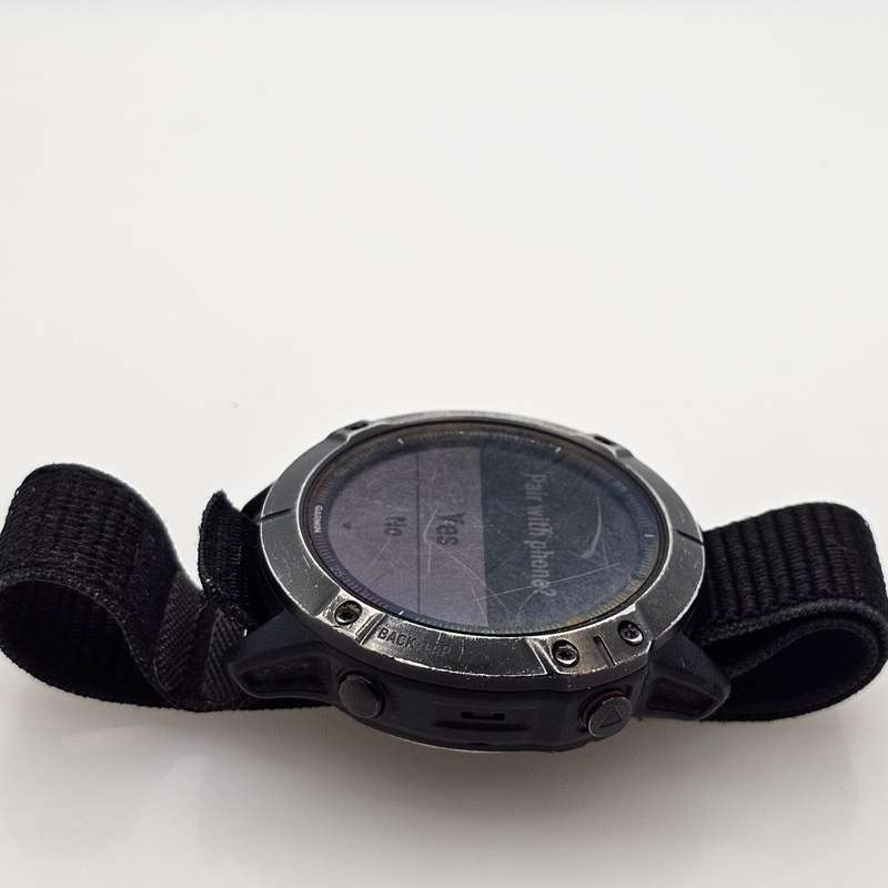 Garmin Fenix 6X Pro Black (3 Month Warranty) - With Nylon Straps