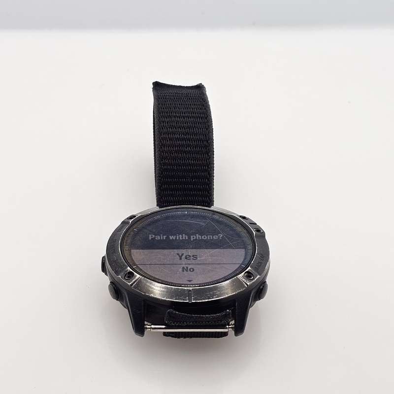 Garmin Fenix 6X Pro Black (3 Month Warranty) - With Nylon Straps