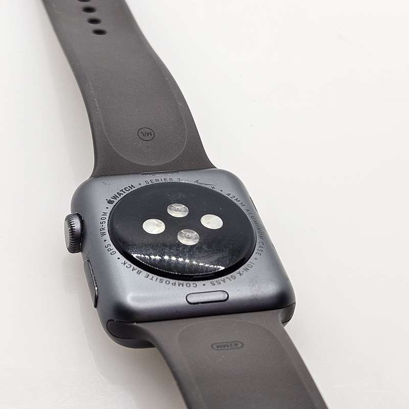 Apple Watch Series 3 Nike Plus 42mm GPS Only Space Grey - With Dark Brown Straps