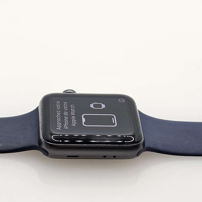 Apple Watch Series 3 Nike Plus 42mm GPS Only Space Grey- With Blue Straps