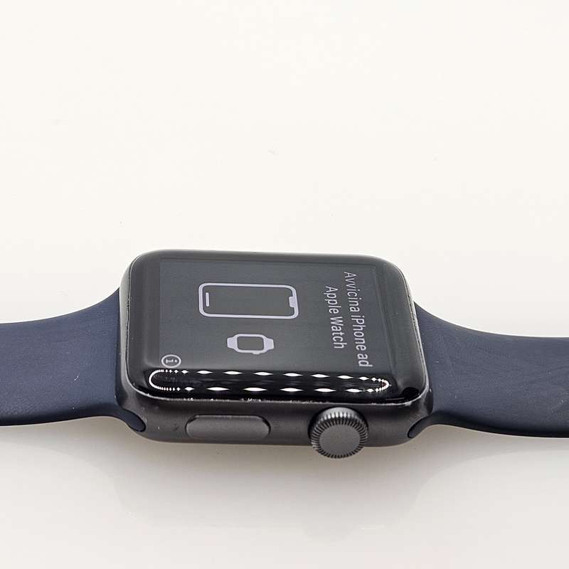 Apple Watch Series 3 Nike Plus 42mm GPS Only Space Grey- With Blue Straps