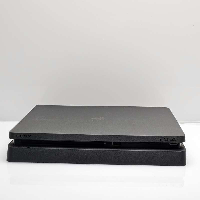 Playstation 4 Slim 1TB Black + 2 Controllers + HDMI Cable + Power Cable (3 Month Warranty)
