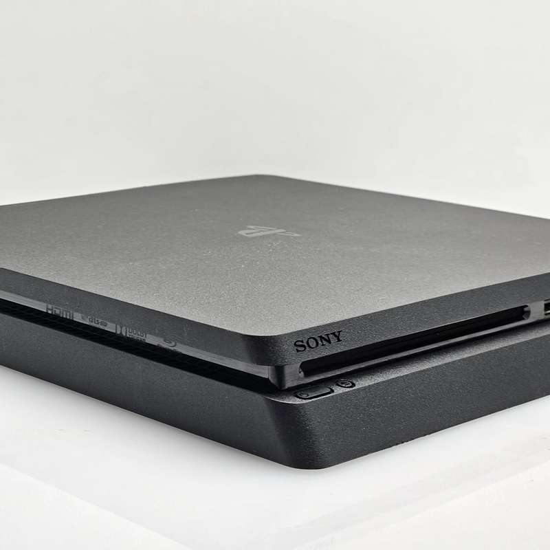 Playstation 4 Slim 1TB Black + 2 Controllers + HDMI Cable + Power Cable (3 Month Warranty)