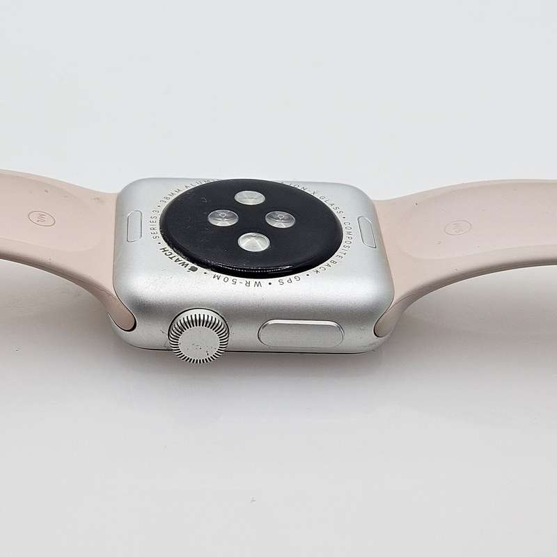 Apple Watch Series 3 38mm GPS Only Silver - With Pink Straps