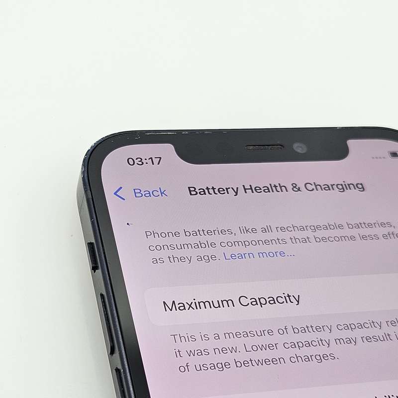 iPhone 12 128GB | Dead Pixel | Black (6 Month Warranty) + Cover Bundle Value: R200