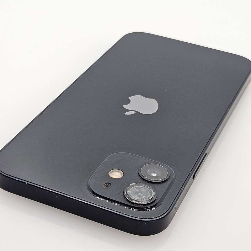 iPhone 12 128GB | Dead Pixel | Black (6 Month Warranty) + Cover Bundle Value: R200