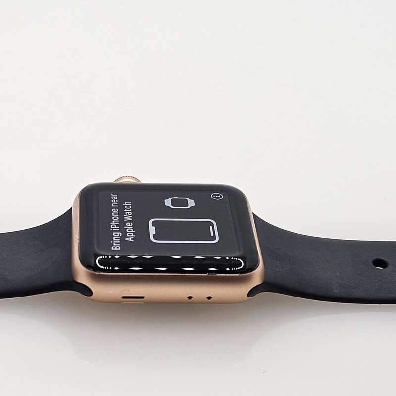 Apple Watch Series 3 38mm GPS Only Pink - With Black Straps