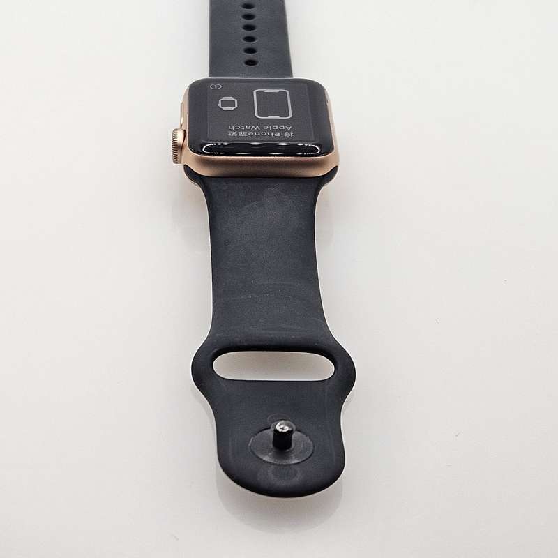 Apple Watch Series 3 38mm GPS Only Pink - With Black Straps