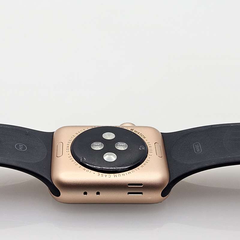 Apple Watch Series 3 38mm GPS Only Pink - With Black Straps